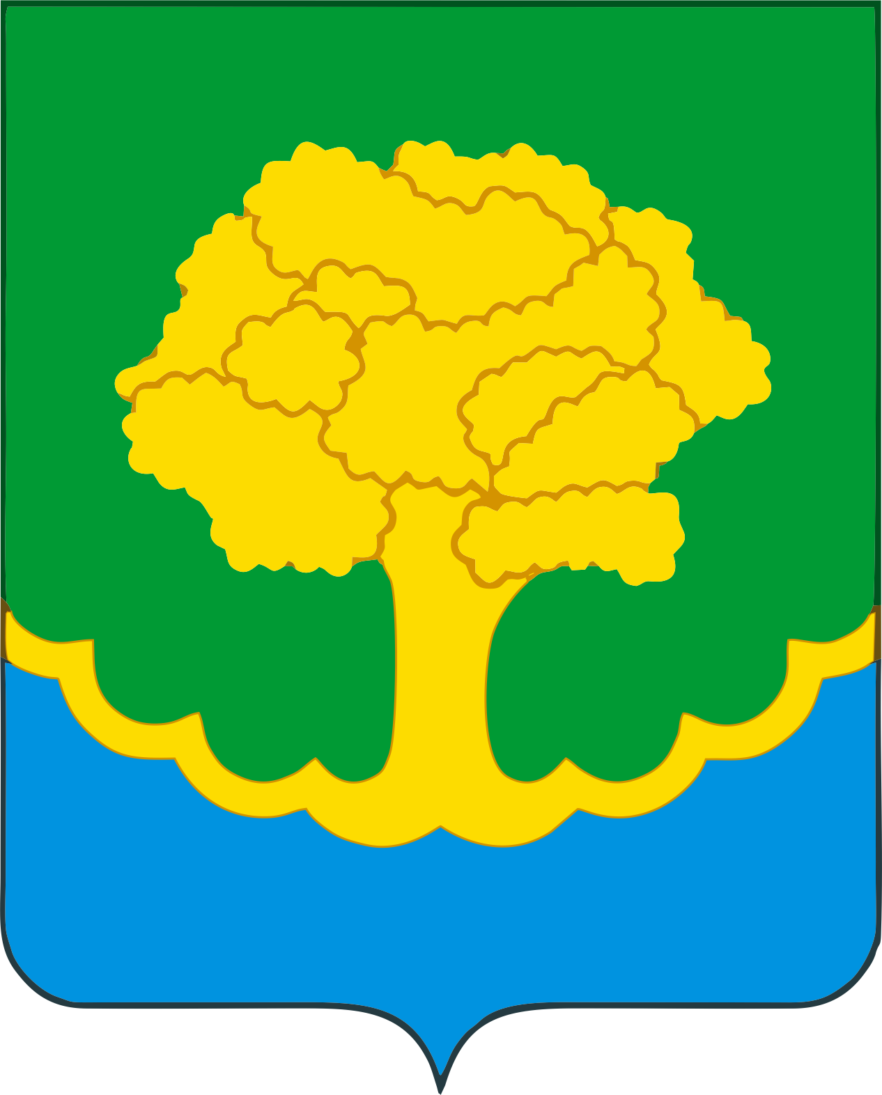 Герб города Заокский, где мы работаем